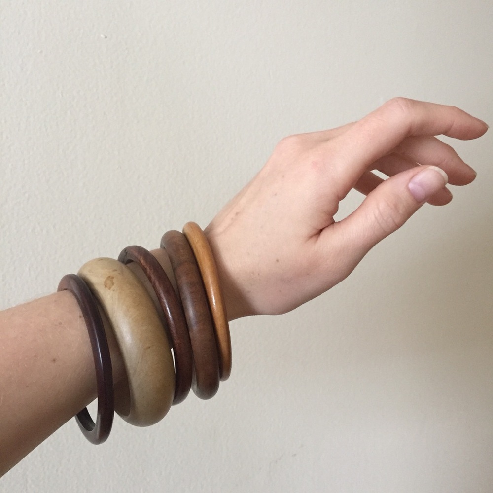 Vintage Wooden Bangles
